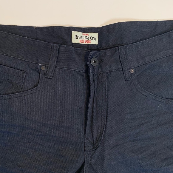 "Caviar Black" Straight Leg Jeans - Picture 3 of 3